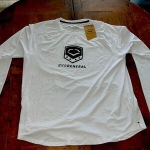 Evo pro team training long sleeve team workout shirt.